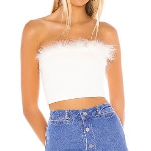 Superdown Olivia Strapless Top